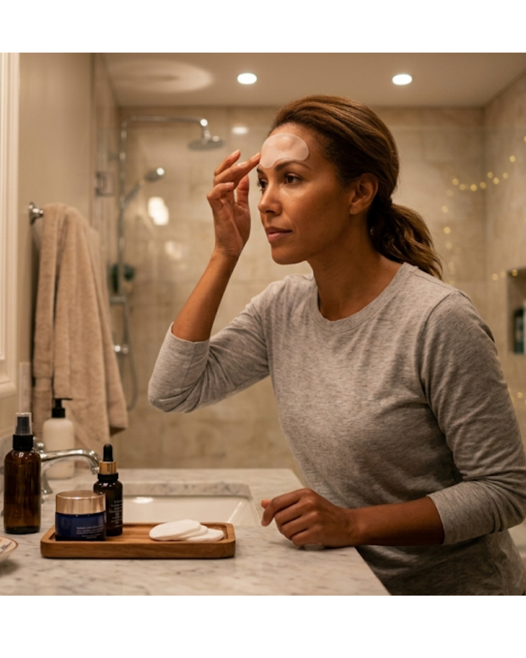 Brow Smooth Forehead Patch Mask