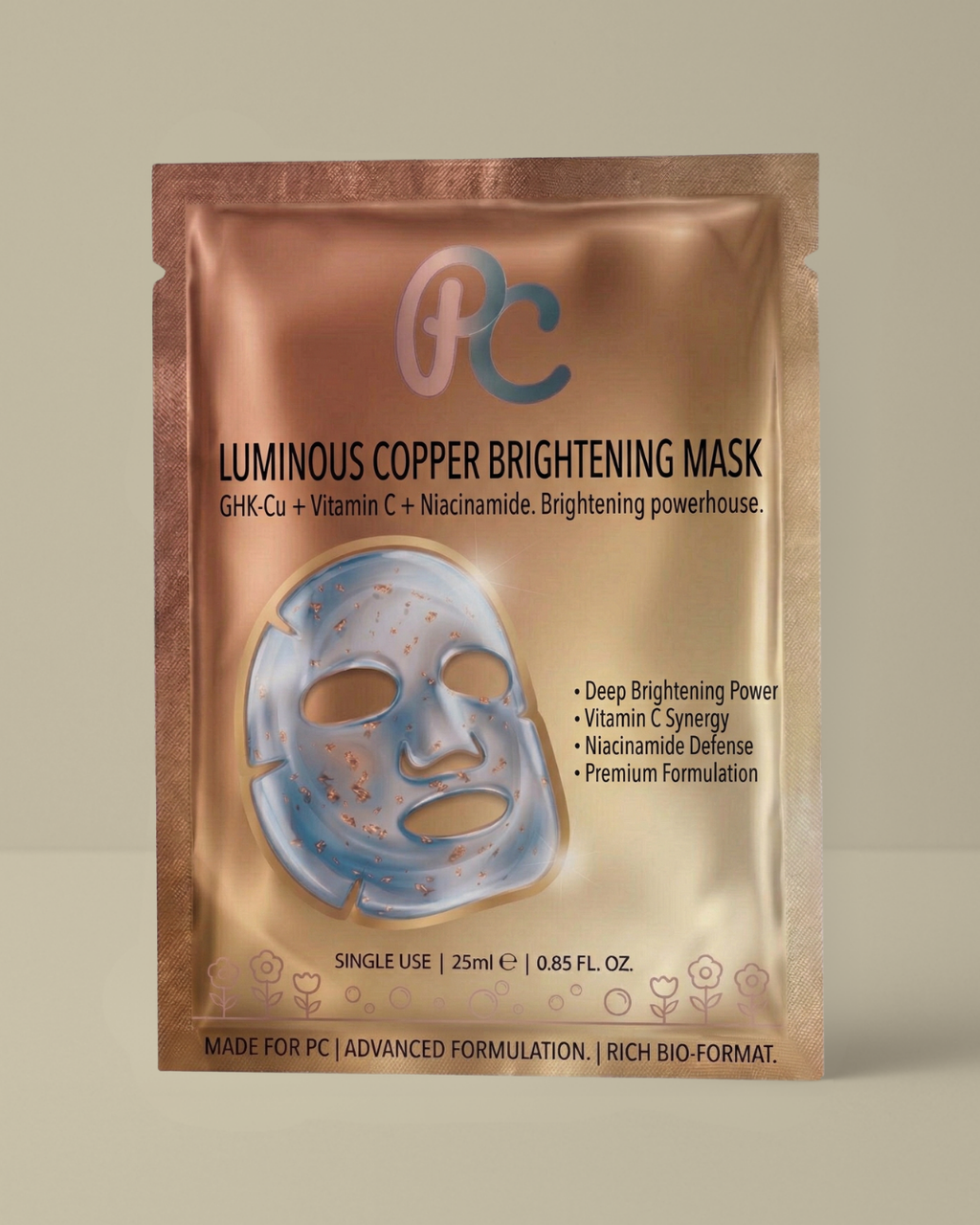 Luminous Copper Brightening Mask
