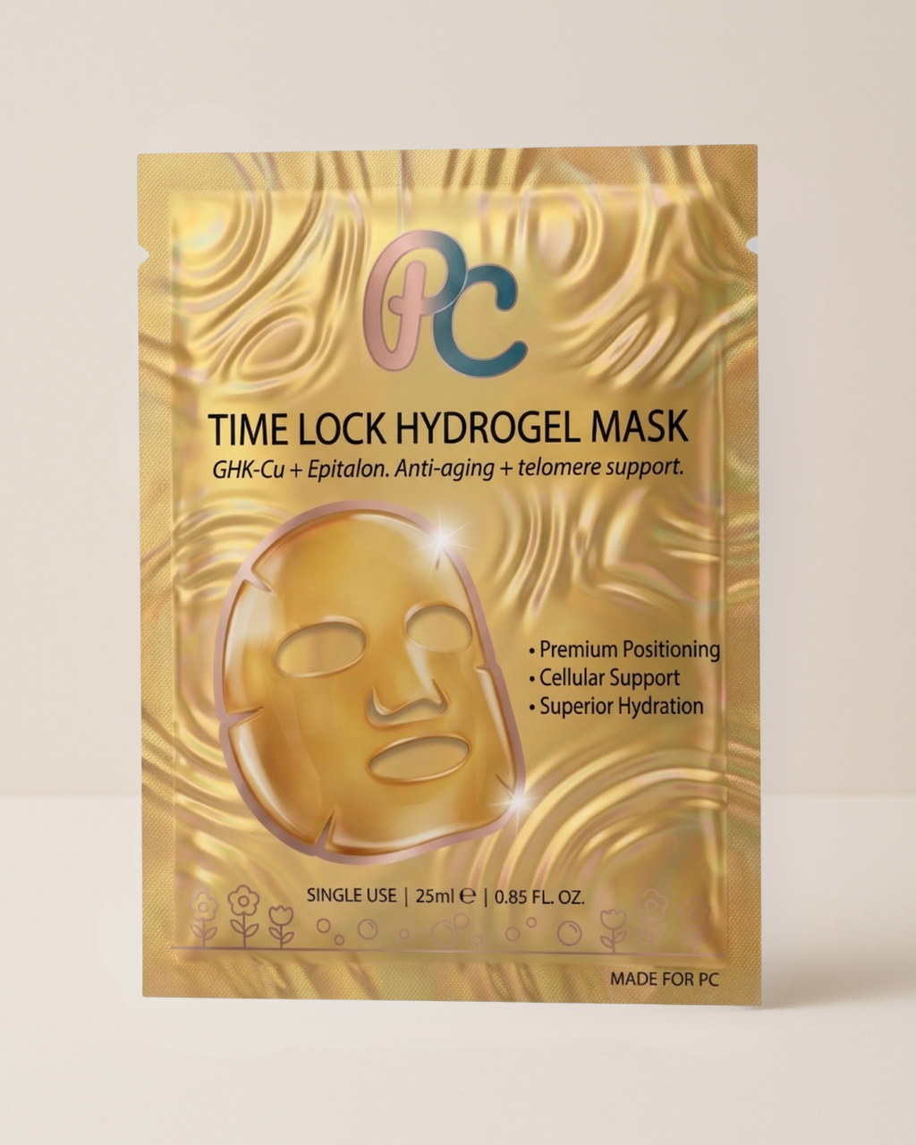 Time Lock Hydrogel Mask