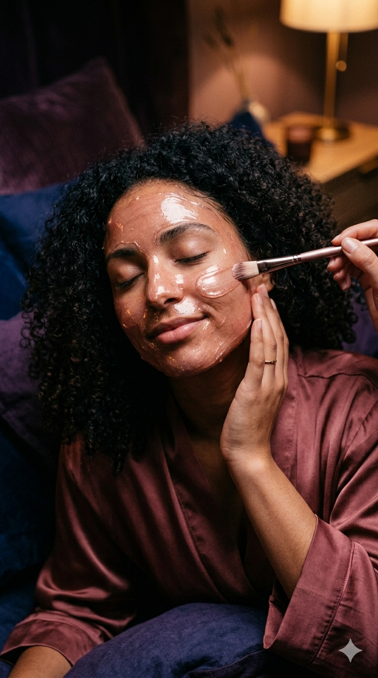 Sleep-Activated Glow Mask